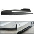 thumbnail image 4 of Pair 45cm Car Carbon Fiber Side Skirts Rocker Splitters Diffuser Winglet Wings, 4 of 9