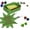 Green, variant on Kats'N Us Kitten Starter Kit with Bed (17.5" x 11" x 7") - Blue - Wand Teaser Set