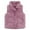 Pink, variant on Krdevn Girls Quilted Vest Winter Warm Padded Sleeveless Jacket Outerwear for Toddlers and Kids Cozy Soft Windproof Cold Weather Apparel,Size:5-6 Years