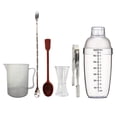 thumbnail image 3 of Kit de camarero de mixología | Juego de coctelera para r bebidas - Herramientas de barra: Coctelera de martini, Jigger, , 700cc Macarena batidor de coctéles, 3 of 7