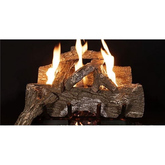 Grand Canyon VFRO18 18 in. Aged Red Oak Log Set - 7 Piece
