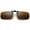 Brown, variant on TOP-MAX Polarized Night Vision Sunglasses Polarized Lens Sunglasses Clip for Driving Fishing UV400 (1pcs, Night Vision Yellow)