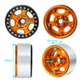 thumbnail image 3 of Baohd Wheel Rims For 1/10 SCX10 Crawler RC Car Accessories Replacement Parts Accessory Golden, 3 of 5