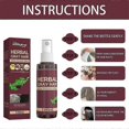 thumbnail image 5 of Herbal Grey Hair Spray Quick Effect Gentle Natural Herbal Remove Grey Hair, 5 of 5