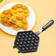 thumbnail image 1 of Máquina para hacer wafles de burbujas, sartén antiadherente de doble cara para hacer wafles de huevo, plancha para hornear para repostería, almuerzos,, 1 of 8