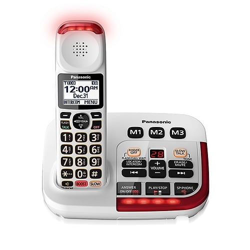 Panasonic KX-TGM420W Cordless Phone - Walmart.com ...