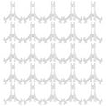 thumbnail image 5 of OUNONA 50pcs Clear Plastic Easel Stands Mini Picture Frame And Plate Holders Small Display Stand Base Holder For Art Photos Plates Business Cards Signs, 5 of 7