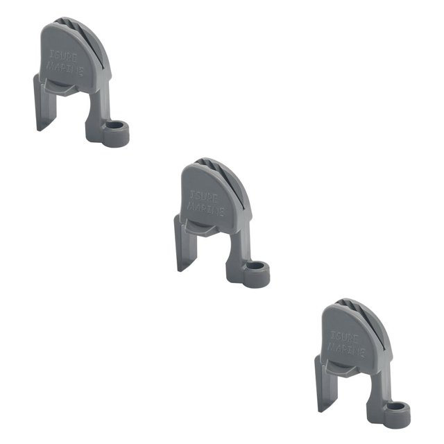 Scienceny Clips para barcos, nailon duradero, tacos de riel a prueba de herrumbre, soportes multifuncionales para colgadores de pontones, Type1 NO1