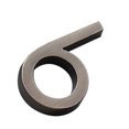 thumbnail image 1 of bedienty Office Plastic 3D Door Signs Indoor Address Plaques Plate Meeting Room Number 6 1Set, 1 of 6
