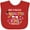 Red, variant on Inktastic My Uncle Graduated and I'm Super Proud Boys or Girls Baby Bib