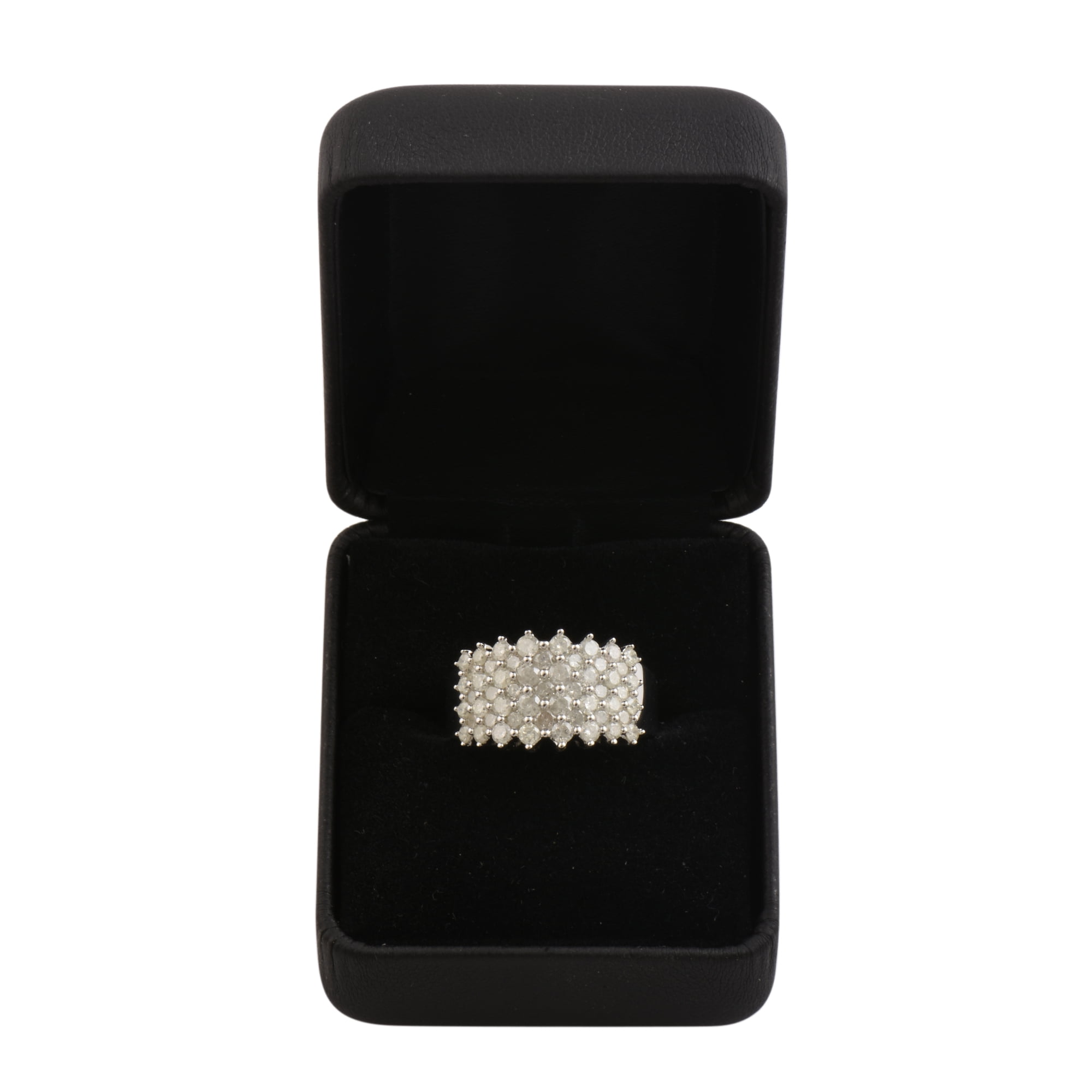 Arista 2.00 Carat T.W. Diamond Women's Layered Anniversary Band in Sterling Silver (I-J, I2-I3)