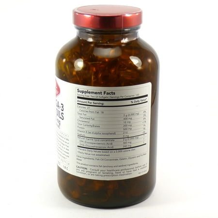 Omega-3 Fish Oils, 1,000 mg, 240 Softgels, Olympian Labs