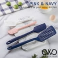 thumbnail image 6 of COOK WITH COLOR Silicone Kitchen Utensils 4 Piece Set, Spoons & Spatulas, 6 of 7