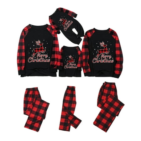 

Christmas Pajamas for Family Family Christmas Pjs Matching Sets Xmas Sleepwear Set Matching Christmas Pjs for Family
