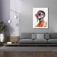 thumbnail image 4 of Epic Graffiti 'Chic In Orange' by Svetlana Aleynikova Canvas Wall Art, 40" x 54", 4 of 8