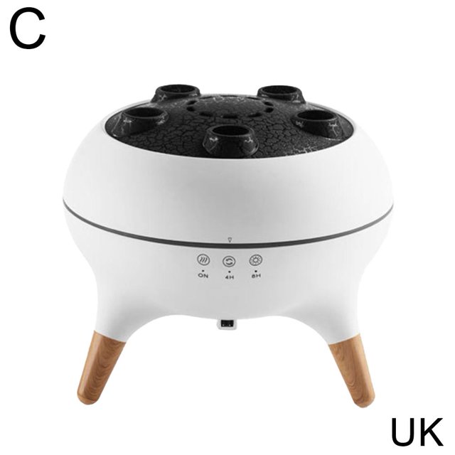 Minuterie Télécommande Humidificateur Ménager Ultrasonique Atomisation Poreuse Grand Volume de Brouillard Flamme Colorée Machine d'Aromathérapie