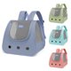 thumbnail image 4 of Mochila para gatos, bolsa portátil y transpirable de doble hombro para gatos, mochila plegable para cachorros, bolsa para mascotas moderna y expandible, 4 of 5