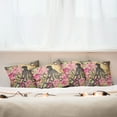 thumbnail image 3 of Ambesonne Octopus Throw Pillow Cover 4 Pack, Kraken Roses Leaves, 24", Pale Brown Pink, 3 of 6