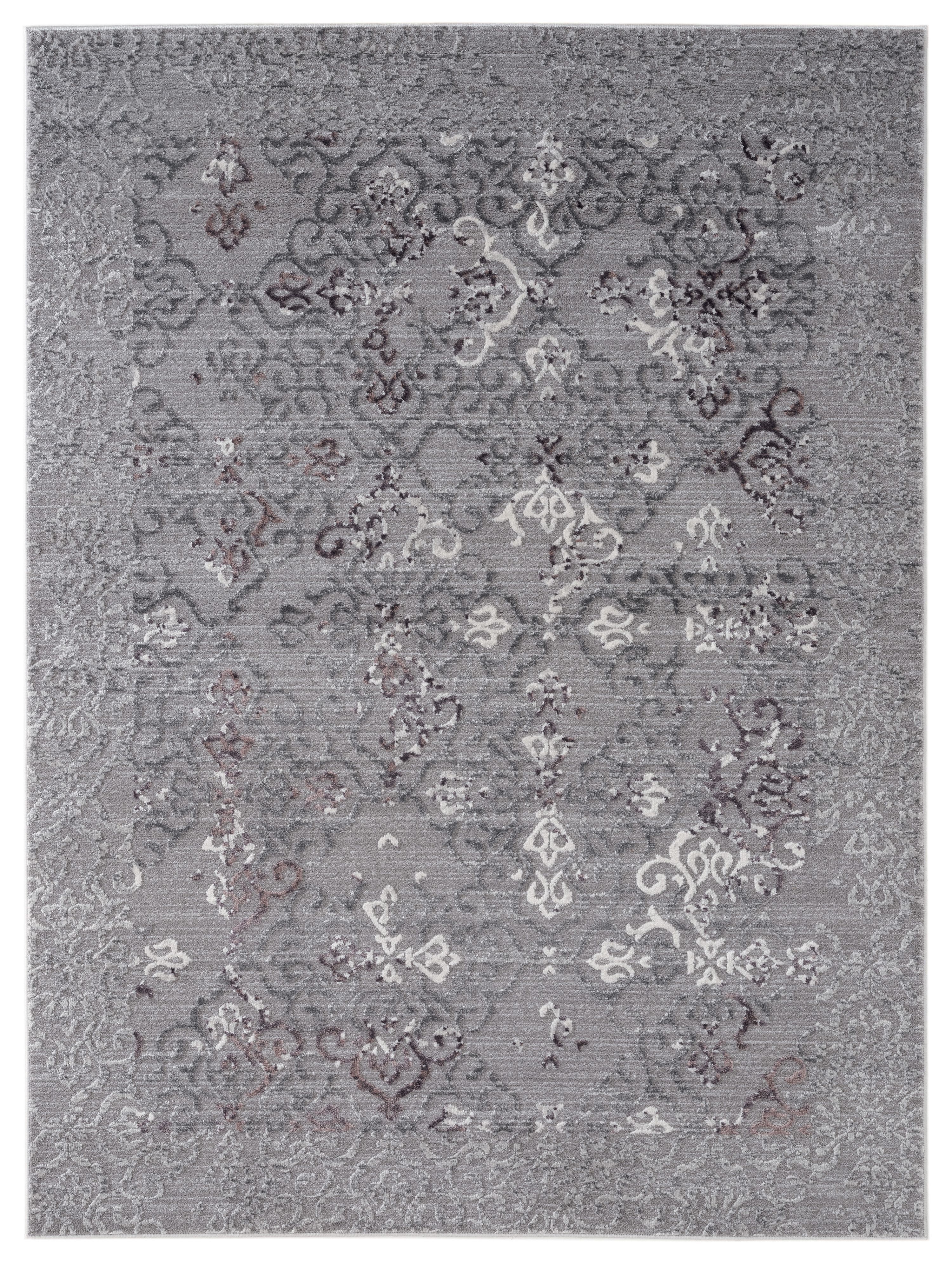 United Weavers Rasbora Tetra Transitional Bordered Area Rug, Plum, 12'6" x 15'
