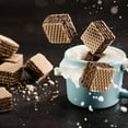 thumbnail image 6 of Loacker Quadratini Wafer Cookies Bite Sized Non GMO Crème Filled Dark Chocolate - 8.82 oz Pack of 2, 6 of 7