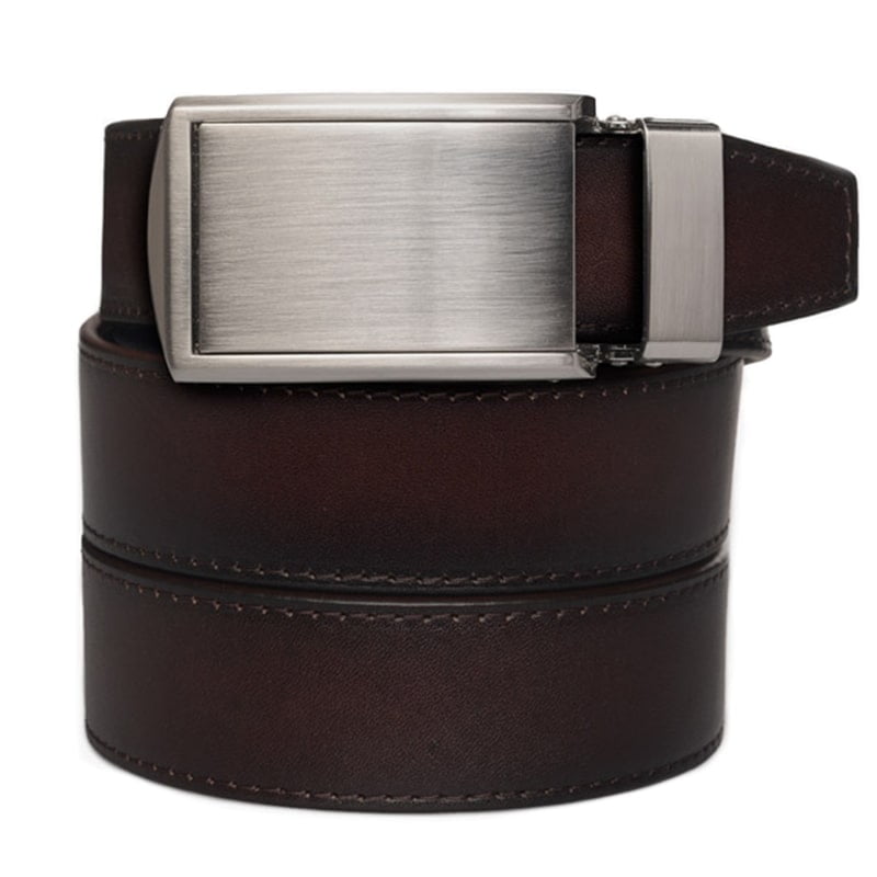 full grain leather ratchet belt
