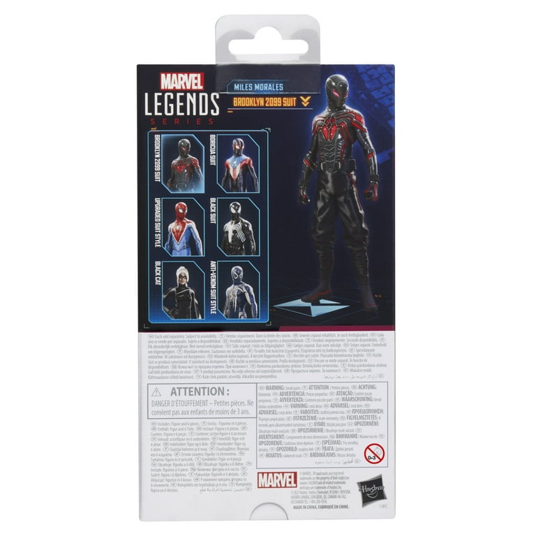 Marvel Legends Series Gamerverse Miles Morales Brooklyn 2099 Suit