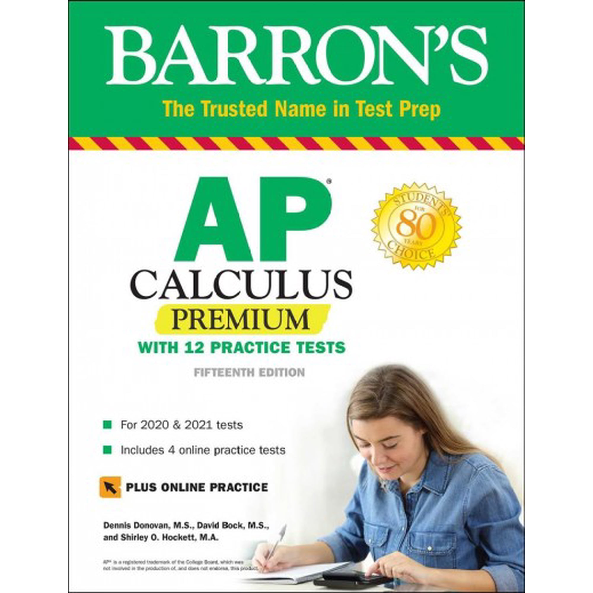 Barron's Test Prep: AP Calculus Premium : With 12 Practice Tests (Paperback)