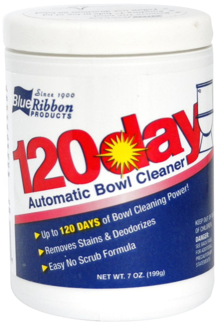 Blue Ribbon 3001 120 Day Toilet Bowl Cleaner, 7 Ounce, 7 oz