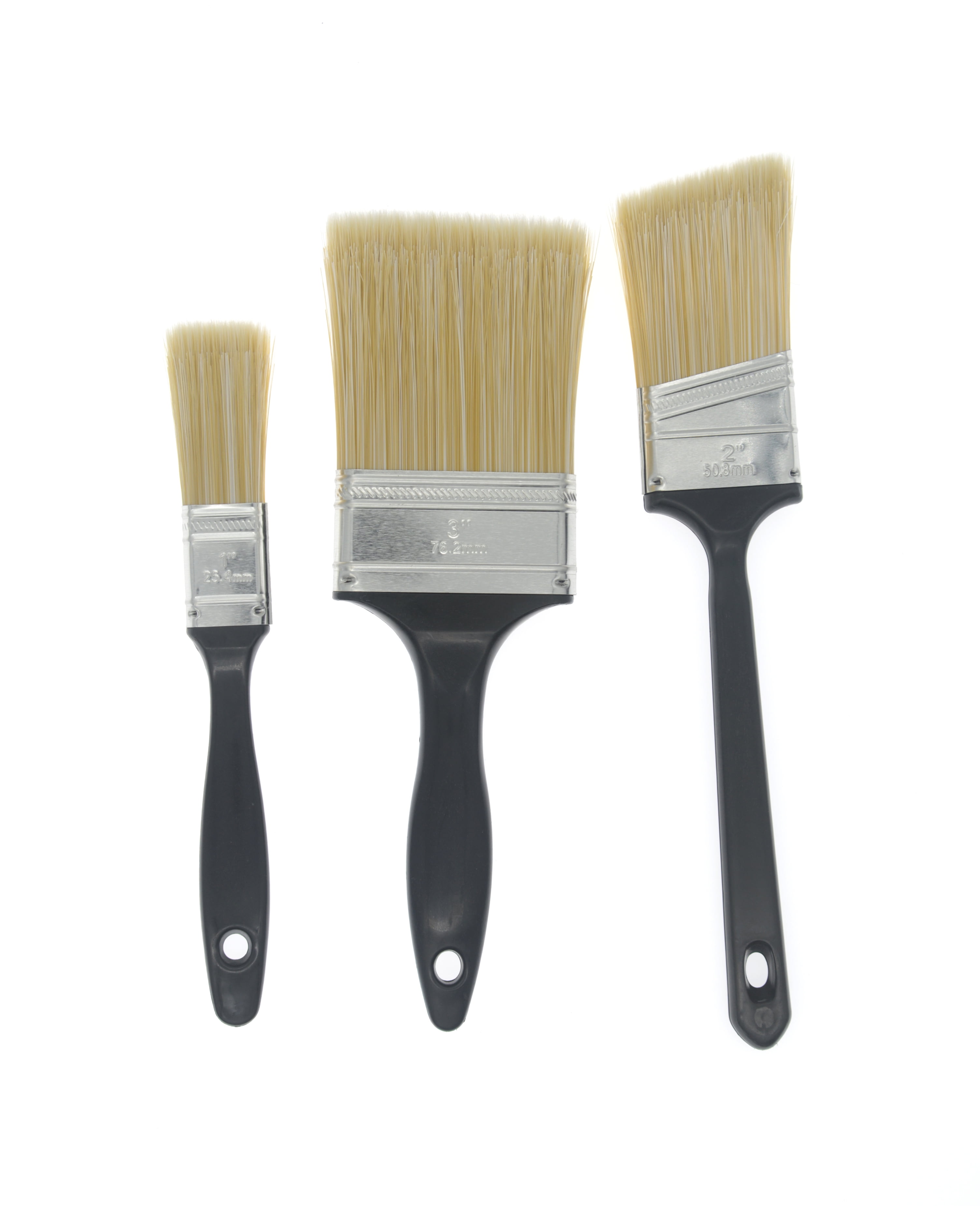 3pcs Good All Purpose Household Paintbrushes Set - Unbrand