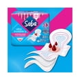 thumbnail image 2 of Toallas femeninas Saba Ultra Invisible ultradelgada con alas flujo abundante 14 pzas, 2 of 8