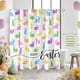 thumbnail image 4 of Cortina de Baño de Pascua, Sin Taladros, con 12 Ganchos, 4 of 6