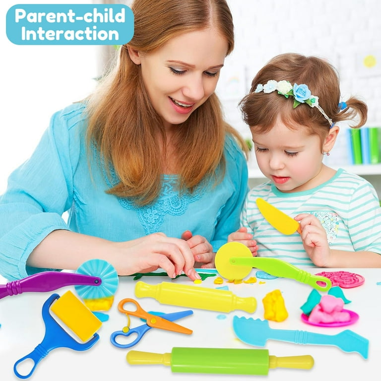 Playdough Gereedschapssets voor kinderen van 2-4 jaar, 37 stuks