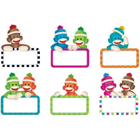 TREND enterprises, Inc. Sock Monkeys Signs Classic Accents Variety Pack