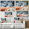 thumbnail image 4 of Designart "Rural Barn Reverie I" Farmhouse Floater Framed Wall Art Print, 4 of 7