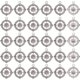thumbnail image 1 of 1 caja de 50 dijes de brújula, dijes náuticos, dije de brújula a granel, estilo tibetano, aleación, dije de ancla hawaiana., 1 of 9