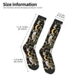 thumbnail image 2 of Susaid Owls And Plants Print Thermal Winter Socks for Men and Women, Warm Crew Hiking Socks, for Boots and Outdoor Activities, 2 of 6
