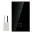 thumbnail image 1 of Interruptor Inteligente Wi-fi de 2 Vías BLOOSOM Negro, 1 of 5