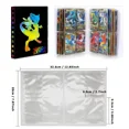 thumbnail image 3 of Trading Card Holder Card Album Binder, Protection Folder Book Collectible Card Album, 4-Pocket with 30-Pages 240-Trading Cards Capacity, Present for Children-AAB1, 3 of 5