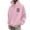 Pink, variant on Mens Hoodies Oversized Letter Print Graphic Sweatshirt with Pocket Long Sleeve Drawstring Hooded Sweatshirts for Men