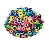 〖Follure〗100PC Evil Eyes Beads For Bracelets Necklace Bulk Beads For Jewelry Making