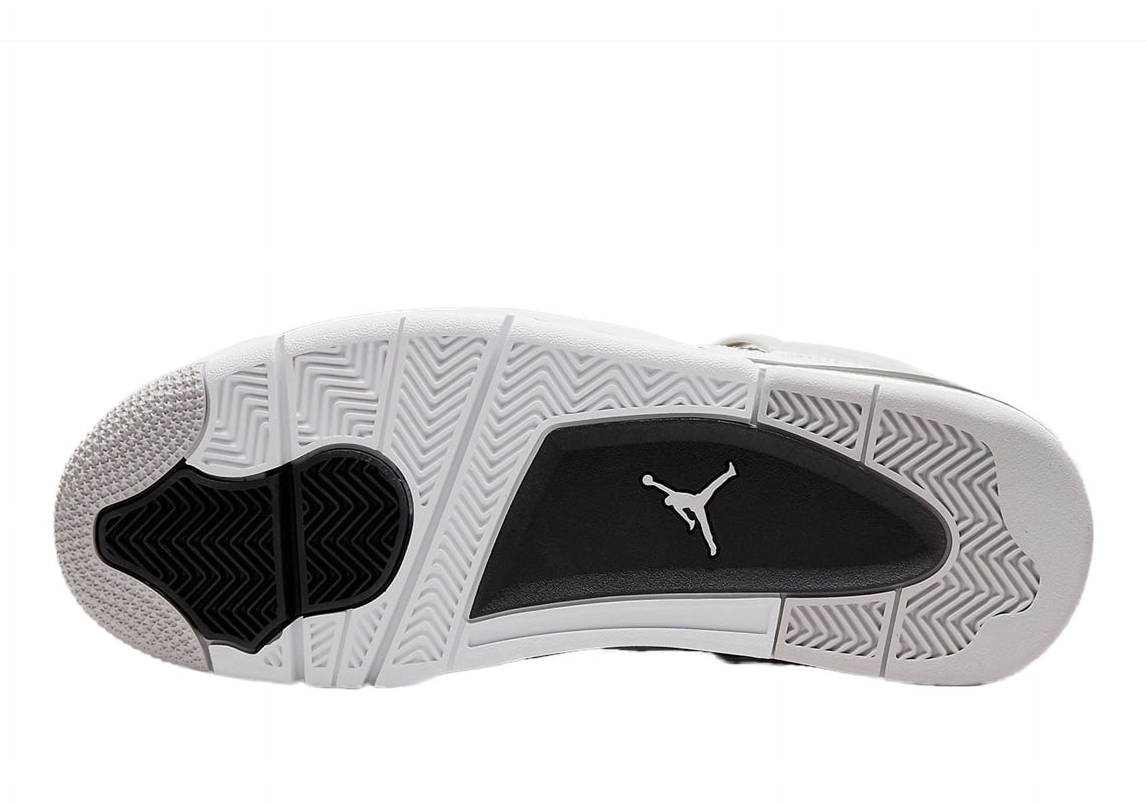 Jordan military black retro 4 black, white, Grey authentic Air Jordan 4 Retro  main image 4