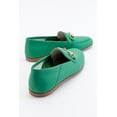 thumbnail image 5 of Penny - Mocasines Horsebit De Cuero Verde verde 24.5 CM, 5 of 5