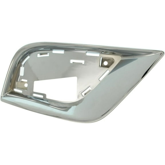 1 Pair Fog Light Lamp Grille Trim Chrome LH & RH For 2017-21 Jeep Grand Cherokee