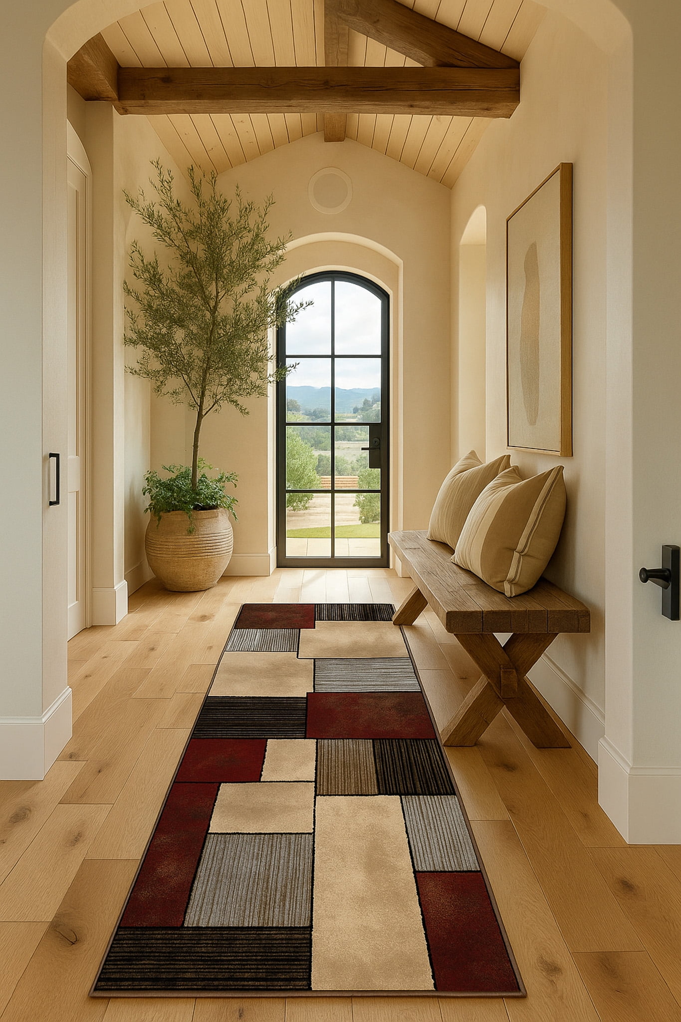 Rug Branch Montage Collection Modern Abstract Area Rug