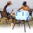 thumbnail image 2 of Cubo para Acampar Barril Mineral Contenedor Almacenamiento 12L Con Soporte Desmontable Recorrido Sin Conductor, 2 of 9