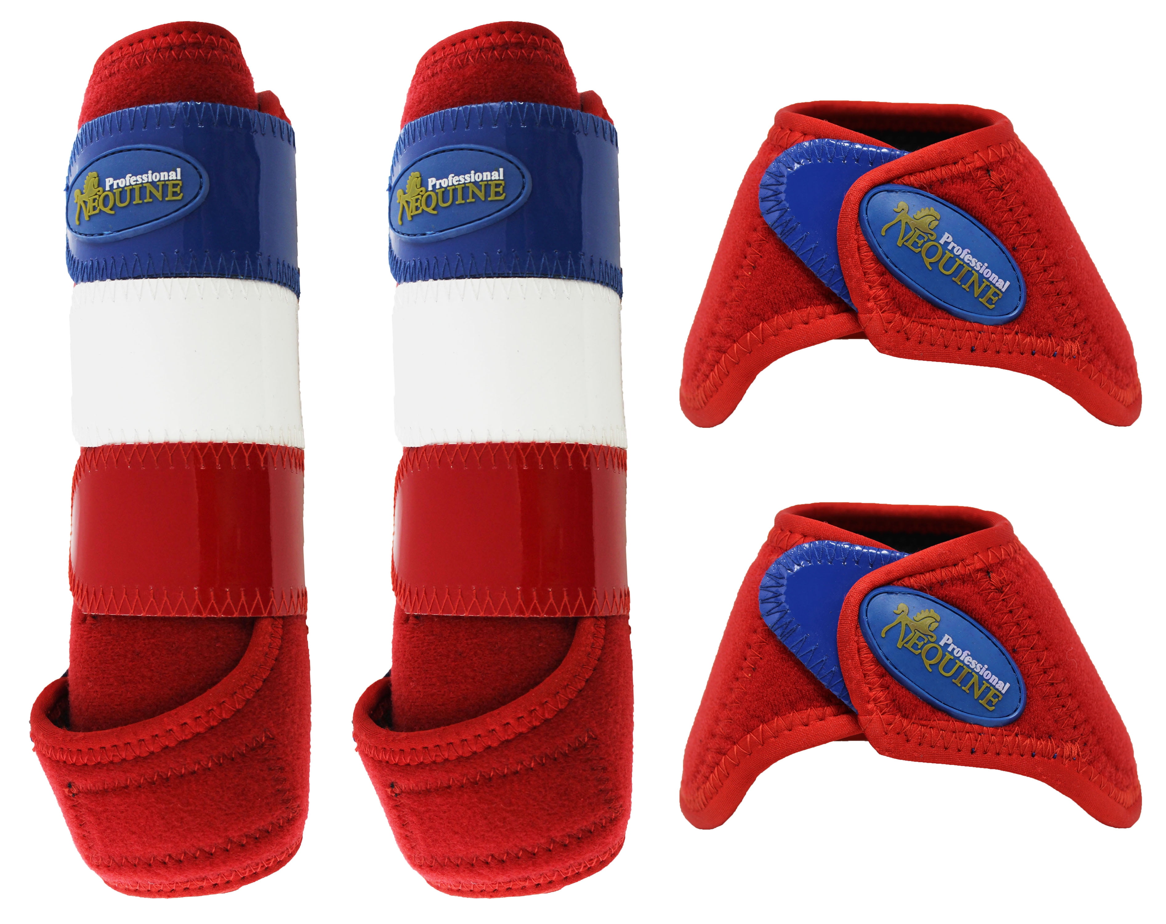 Horse Medium Professional Equine Sports Medicine Splint Bell Boots