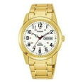 thumbnail image 3 of Men's Gold Plated Railroad Approved Dress Watch PJ6046, 3 of 3