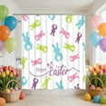 thumbnail image 6 of Shipiny Easter Bath Curtain Bath Linen No-Drill with 12 Hooks, Easter Decor Ideas, Easter Decorations for Home, B, 6 of 6