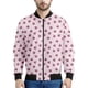 thumbnail image 5 of Chaqueta con cremallera y estampado 3D de mariquitas para hombre y mujer, sudadera informal holgada de manga larga, chaqueta bomber con cremallera para primavera y otoño, 5 of 5