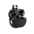 thumbnail image 1 of sweethay Auricular compatible con Bluetooth Inalámbrico en la oreja Conexión automática IPX5 A prueba de agua 2 canales Estéreo Recargable Auricular Cables de audio/vídeo Negro, 1 of 6